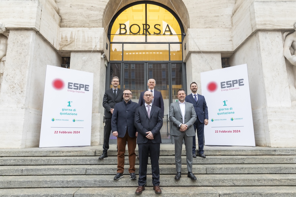 Team Espe Ammissione in Borsa Italiana