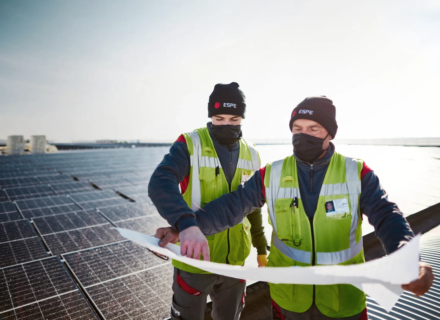 Rooftop photovoltaic system